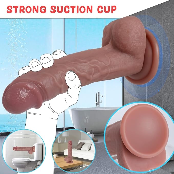 Sex Toys Dildo, Realistic Silicone Dildo