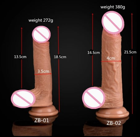 Waterproof Adult Sex Toy Silicone Soft Realistic Big Dildo for Women