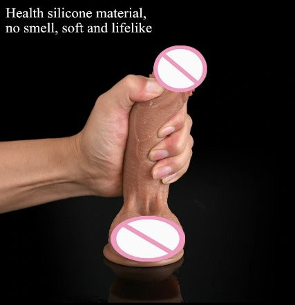 Waterproof Adult Sex Toy Silicone Soft Realistic Big Dildo for Women